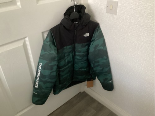 Green north face junior - green, boys