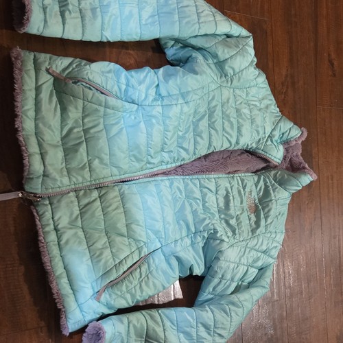 The north face girls blue - face,