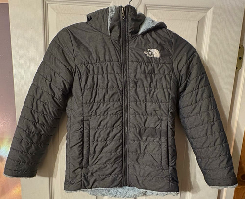 The north face girls gray - face,