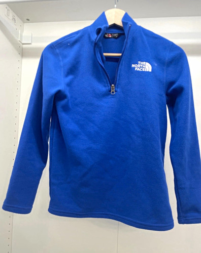 The north face blue zip - north,