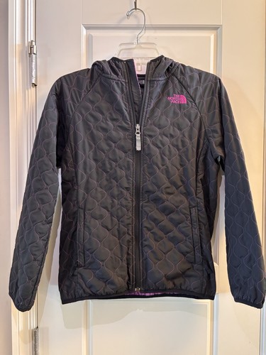 Girls large north face black - girls,