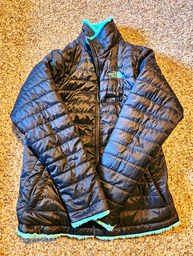North face girls dark - face,